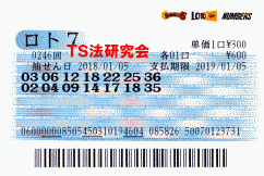 第246回 5等6本・6等4本当選!