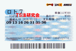 第246回 5等3本・6等2本当選!