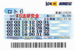 ロト6第637回では4等12本・5等77本当選!