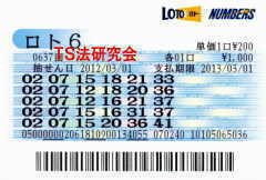 ロト6第637回では4等12本・5等77本当選!