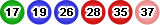 第84回ロト6当選番号