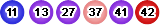 第1065回ロト6当選番号