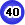 ボーナス数字40